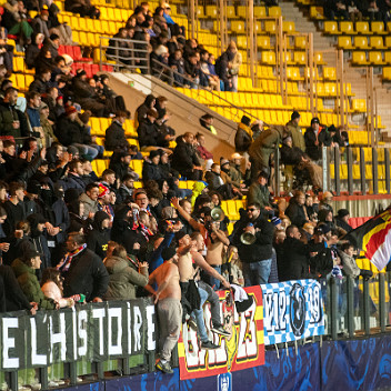 RC CALAIS (N3)contre RC Strasbourg(L1) 32ème finale de la Coupe de France stade de l'épopée à Calais 21 12 024