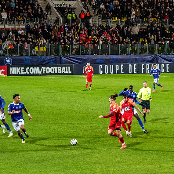 RC CALAIS (N3)contre RC Strasbourg(L1) 32ème finale de la Coupe de France stade de l'épopée à Calais