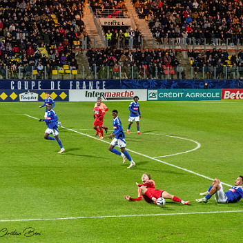RC CALAIS (N3)contre RC Strasbourg(L1) 32ème finale de la Coupe de France stade de l'épopée à Calais