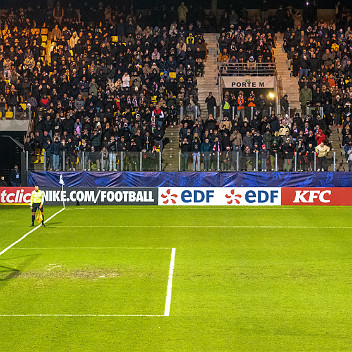 RC CALAIS (N3)contre RC Strasbourg(L1) 32ème finale de la Coupe de France stade de l'épopée à Calais
