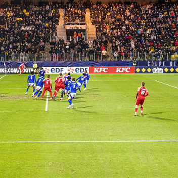 RC CALAIS (N3)contre RC Strasbourg(L1) 32ème finale de la Coupe de France stade de l'épopée à Calais 21 12 024